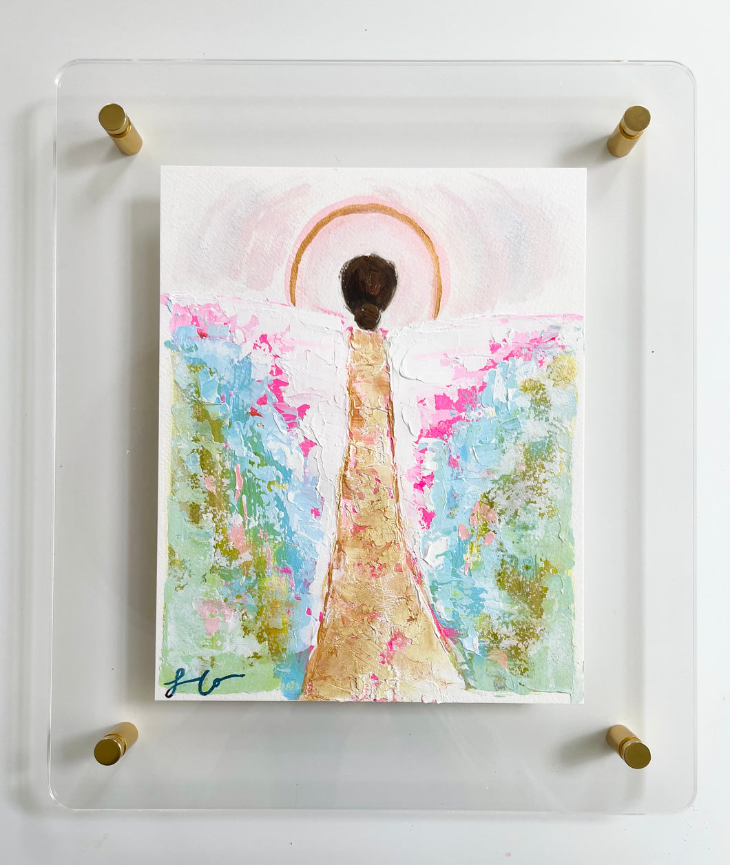 Acrylic Framed Angel