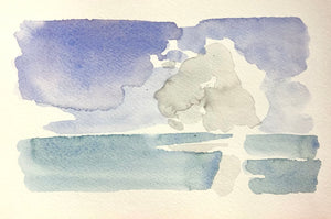 Seascape in Watercolor